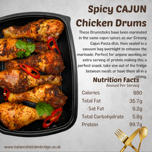 Cajun Chicken Drumsticks — www.balancehebdenbridge.co.uk