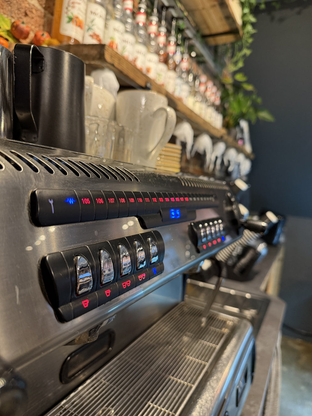 The espresso machine at BALANCE