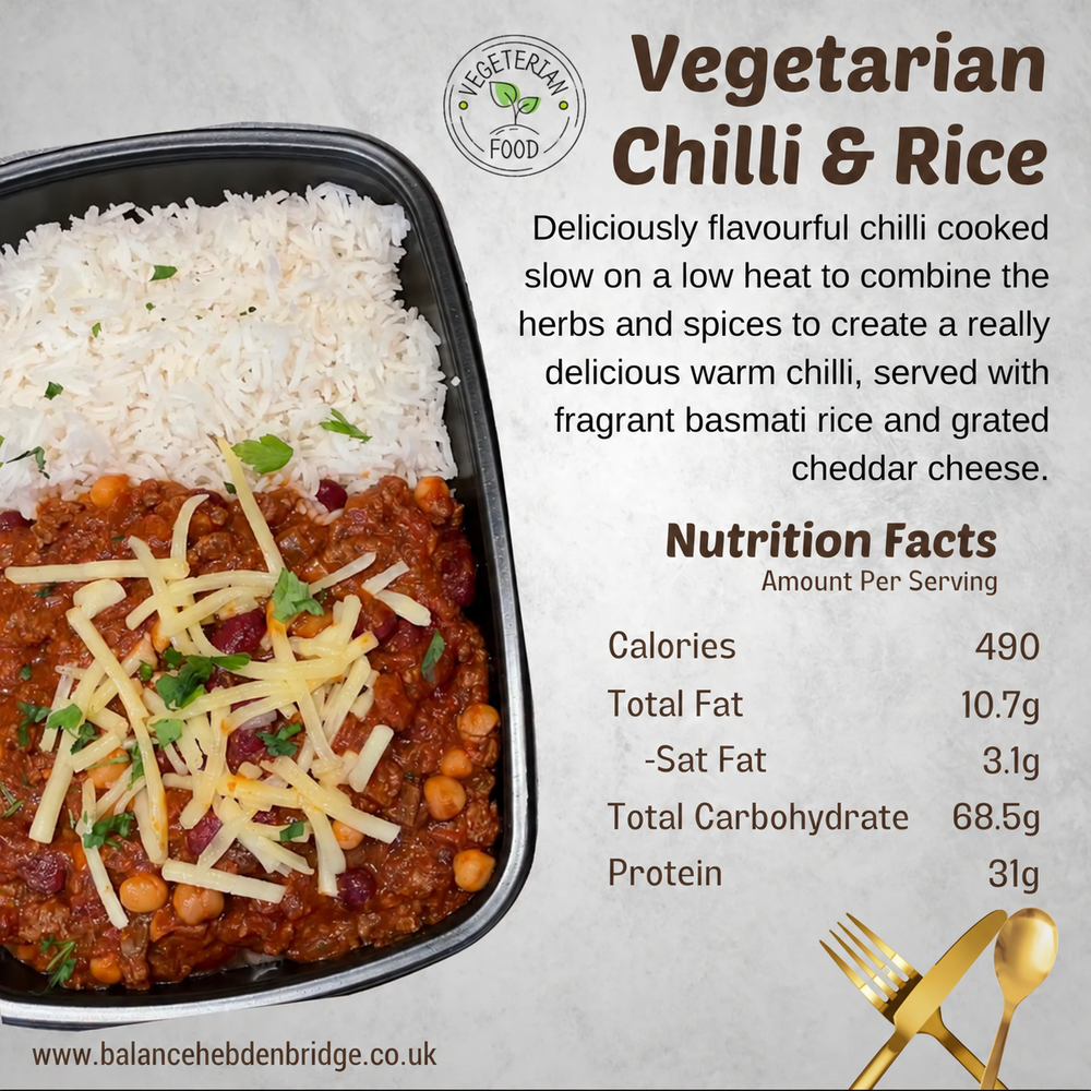 Vegetarian Chill & Rice With Quorn Mince — www.balancehebdenbridge.co.uk